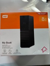 Western Digital - 8TB External Hard Drive, My Book HDD - WDBBGB0080HBK-NEWM