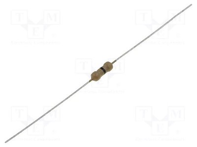 ±5% Widerstand: Kohle axial Ø2,3x6mm THT 110Ω 0,25W Ø0,4x28mm
