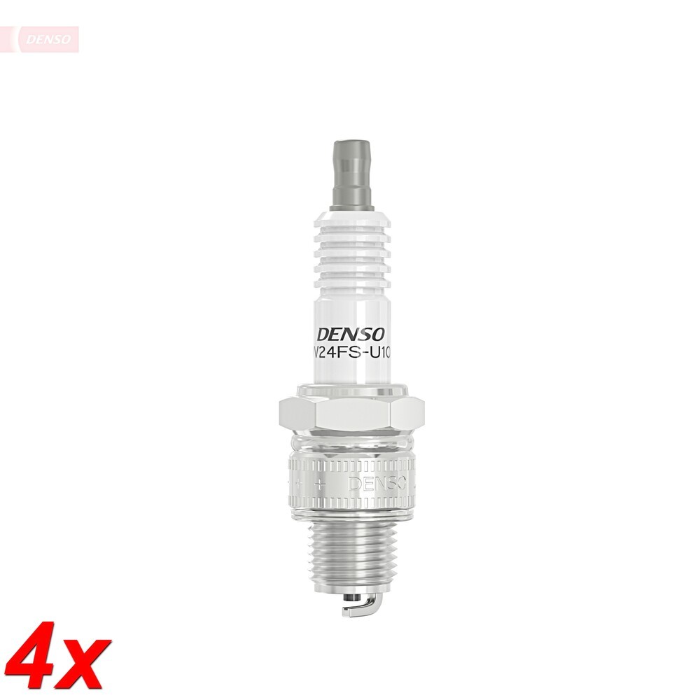 DENSO 4x Spark Plugs W24FS-U10