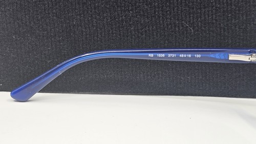 Ray Ban Kids RB1536 3731 Cobalt Blue Crystal Eyeglasses 48 16 130 FRAMES ONLY - Picture 4 of 6