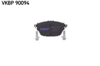Vkbp 90094 SKF Bremsbelagsatz, Scheibenbremse FüR CitroËN,Ds,Opel,Peugeot,Vauxha