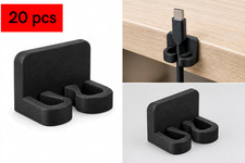 20Pcs Cable Clips Cord Organizer Wire Management for Car Office 3d Printed