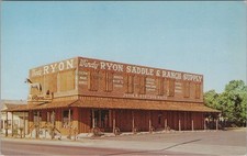 Fort Worth, TX: Windy Ryon Saddle Supply Drive-In - Vintage Texas Postcard