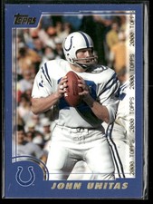 2000 Topps John Unitas #19 Baltimore Colts