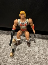 Vtg 1985 FLYING FISTS HE-MAN Motu Masters Of The Universe Action Figure - read