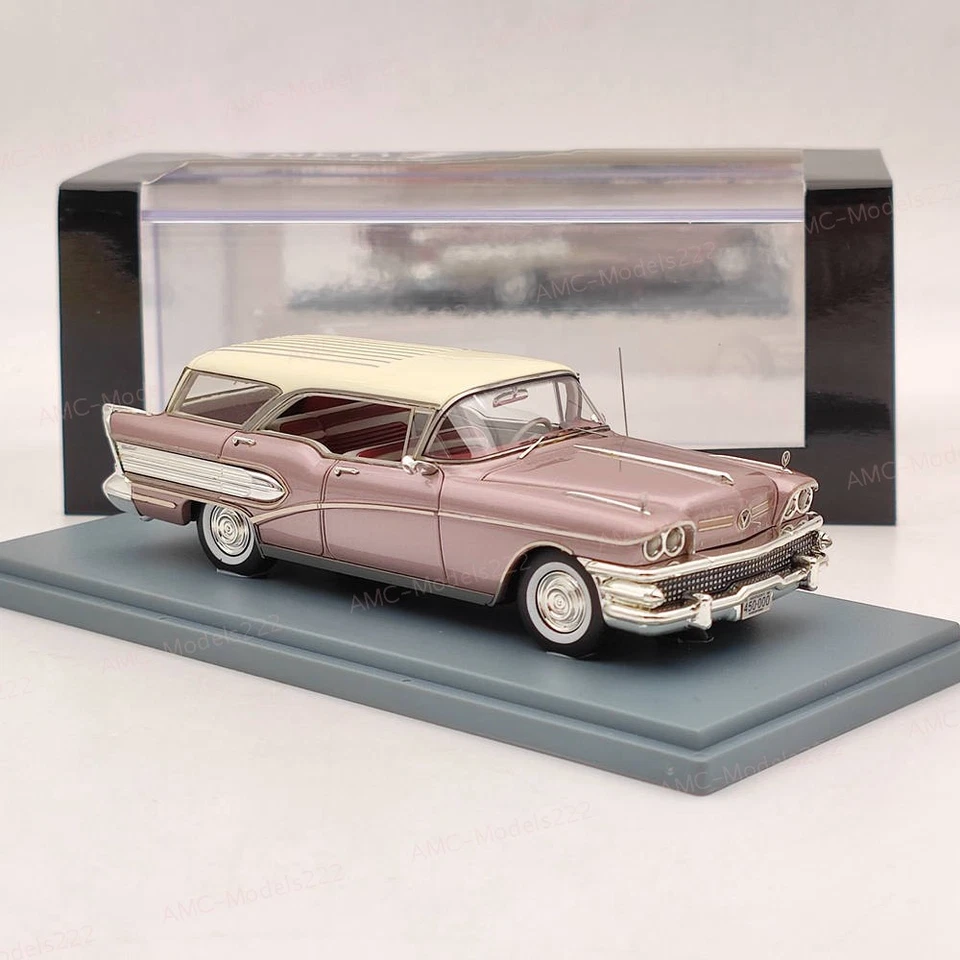 1/43 NEO SCALE MODELS Buick Century Caballero Resin Limited Collection Purple - Image 3 of 4