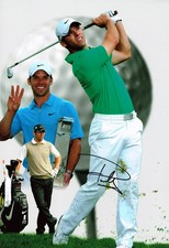 Paul Casey English Golfer & Member of LIV Signed 12x8 Montage Photo + Dealer COA