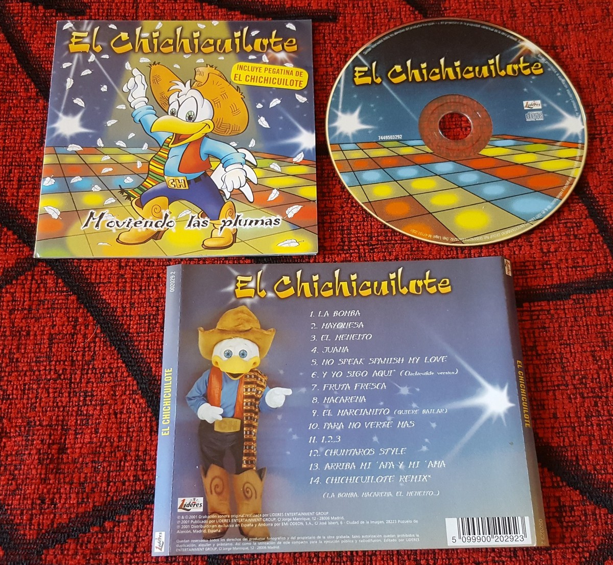 EL CHICHICUILOTE *** Moviendo Las Plumas *** ORIGINAL 2001 Spain