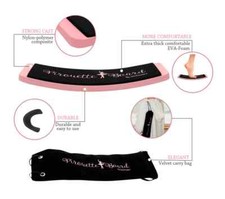 Zenmarkt Pirouette Board for Dancers with Carry Bag PURPLE