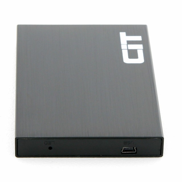CiT 6.3cm USB 2.0 Boîtier Disque Dur Externe Aluminium Avec Manche et Câble CiT 6.3cm USB 2.0 Boîtier Disque Dur Externe Aluminium Avec Manche et Câble