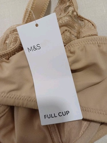 40A Bra M&S Collection Amelia Lace Wired Full Cup Bra ROSE QUARTZ - Picture 7 of 9