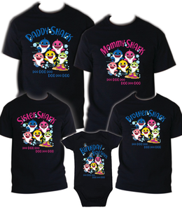 Download Baby Shark T shirt Family Birthday Matching Party ...