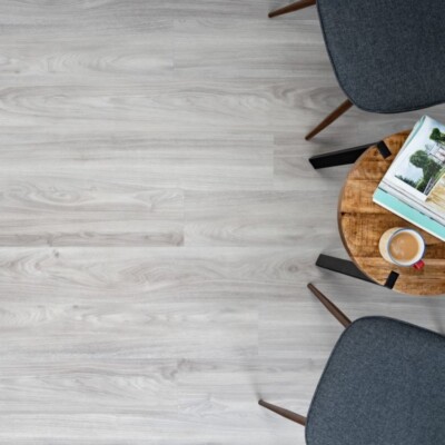 Luxury Vinyl Plank Flooring 100% Waterproof - Vinduri Vintage Oak White - Sample