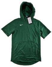 Nike Dri-FIT Spotlight SS Basketball Hoodie Mens Small-Tall ST Green DC2521 75