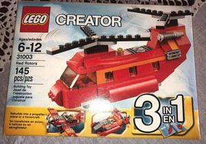 red lego helicopter