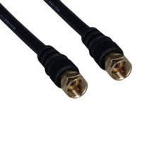 [Lot10] 6Ft F-Type RG59 Video Audio Cable Coaxial 22AWG 75Ohm CCTV DVR Antenna T
