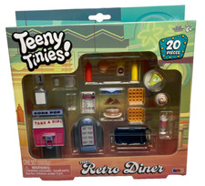 Teeny Tinies Retro Diner Mini Playset Toy NEW Doll dollhouse Miniatures