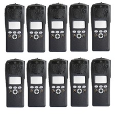 10Pcs XTS 2500 Replacement Front Housing Case For XTS2500 M2 Two-way Radio Black