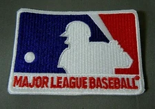 MLB-Major League Baseball Embroidered Iron-On Patch 3.25" x 2.25" 