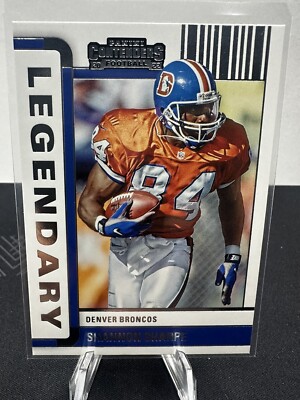 💥SHANNON SHARPE 2022 Contenders Legendary Contender #LGD-SSH Denver ...