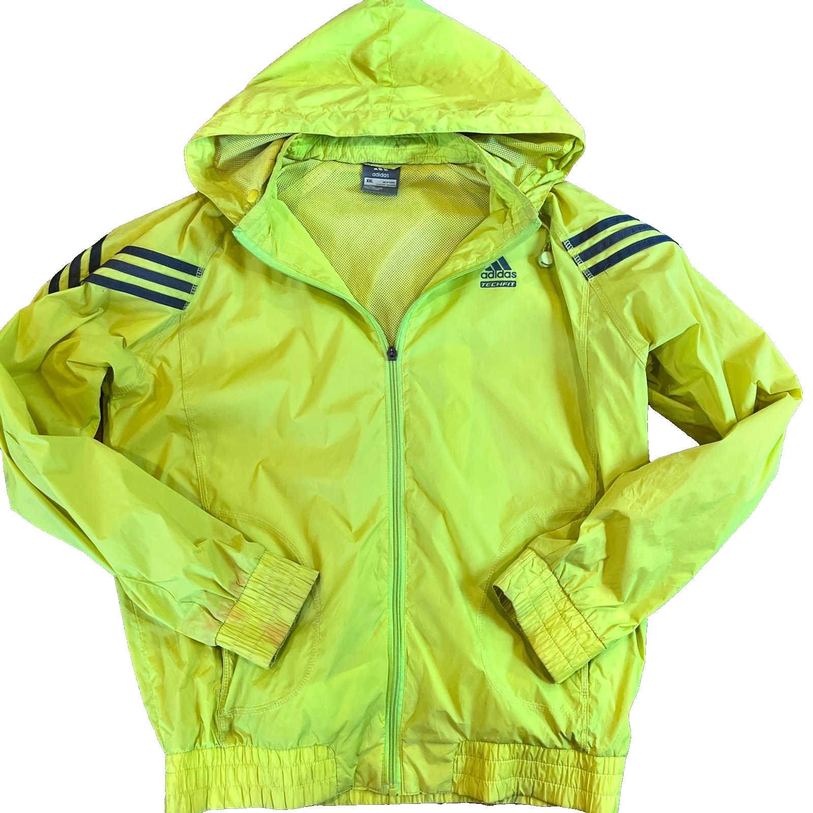 Adidas Yellow Windbreaker Tracy McGrady Sportswear Edition Youth XXL thumbnail 2