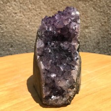 490G Natural Amethyst Geode Crystal Specimen Freeform Energy Healing Reiki
