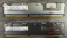 Hynix 8GB 2 x 4GB DDR3-1333 RDIMM PC3-10600R HMT151R7FR4C-H9 SERVER MEMORY