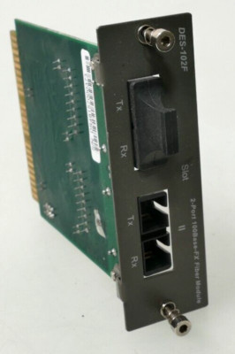 D-Link 2-Port 100Base-FX Fiber Module DES-102F