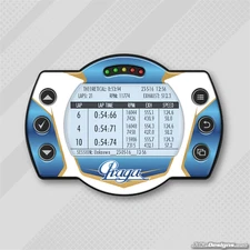 PRAGA 2015 STYLE GEL STICKER FOR UNIPRO UniGo - KARTING