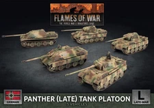 German Panther / JagdpantherPlatoon GBX181 Flames of War