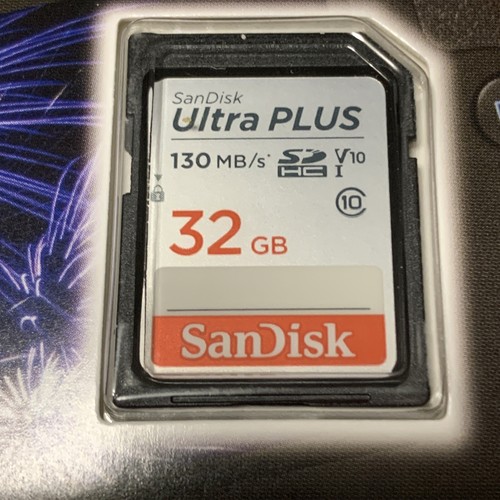 SanDisk Ultra Plus 32GB SDHC UHS-I Card Reader Speed Up To 130 MB/s 2 Pk - Picture 9 of 9