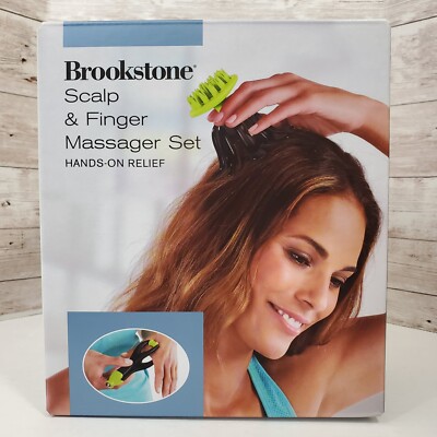 brookstone-scalp-and-finger-massager-set-ebay