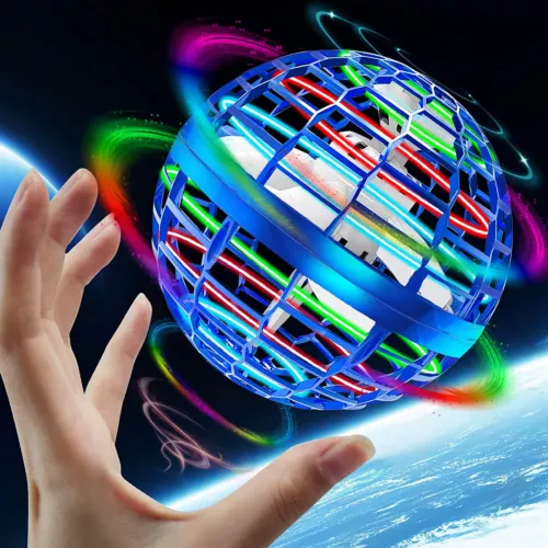 Neu Hover Ball Fliegender Ball LED Spinner Ball Flying Orb Kinder Spielzeug Gift - Bild 15 von 17