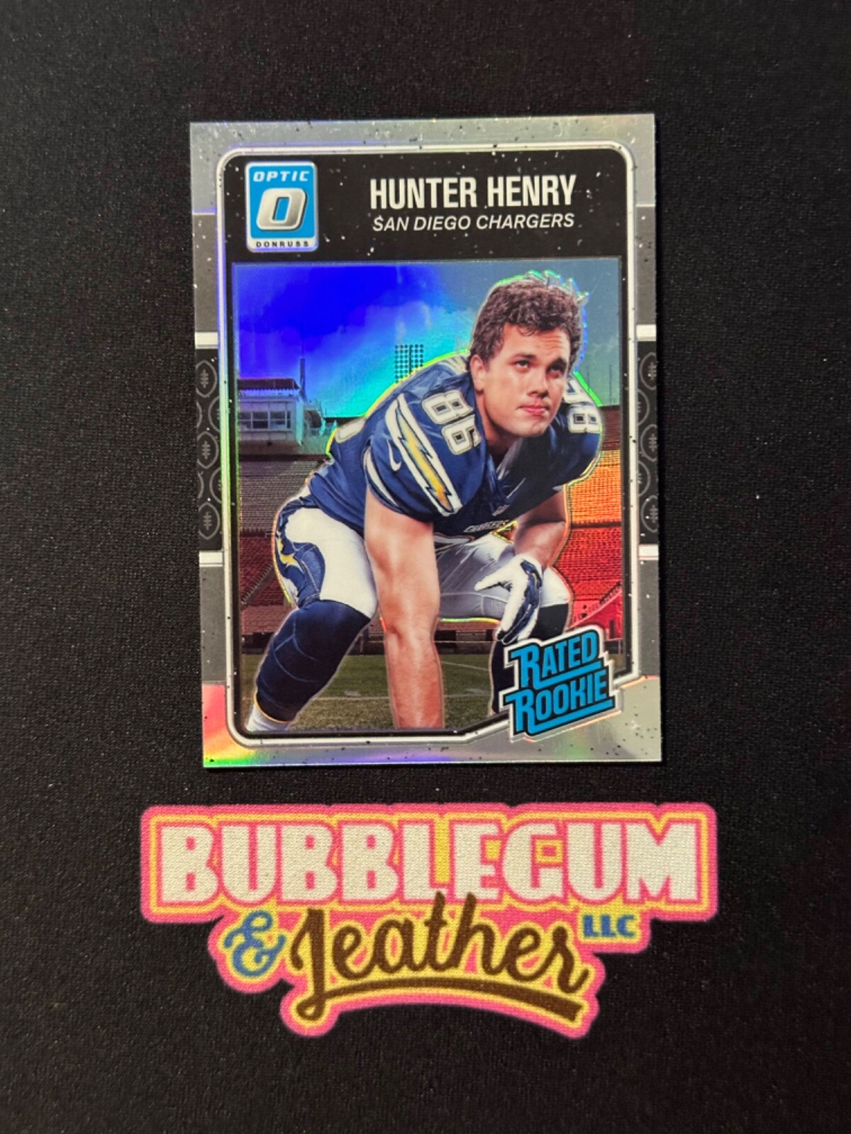 2016 Donruss Optic Hunter Henry Silver Holo Prizm Rated Rookie #169 Chargers