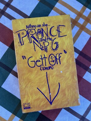 Prince Get off cassette