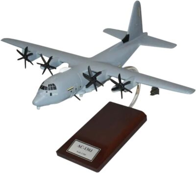 USAF Lockheed Martin AC-130J Gunship Desk Top Display Model 1/100 SC Airplane
