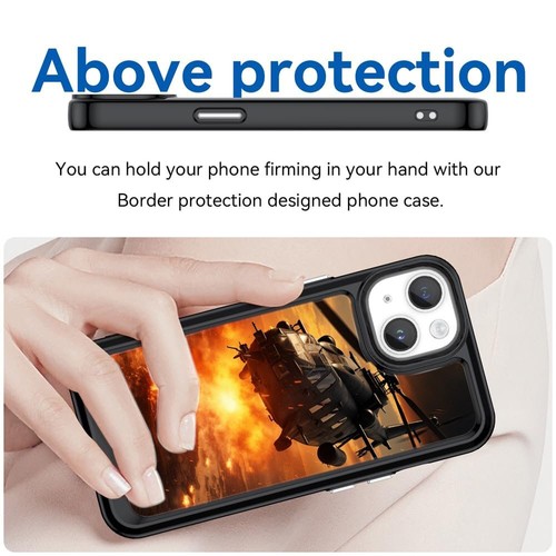 Shockproof Case For Samsung A15 A16 S23 S24 S25 Ultra FE black Apache helicopter - 第 19/25 張圖片