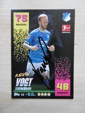 Kevin Vogt autograph signed TC Topps Bundesliga TSG Hoffenheim 22/23