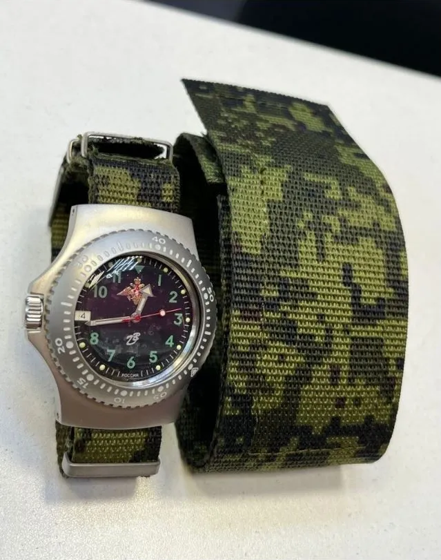 6E4-2 Vostok 'Ratnik' Watch from the Combat Gear Set of the