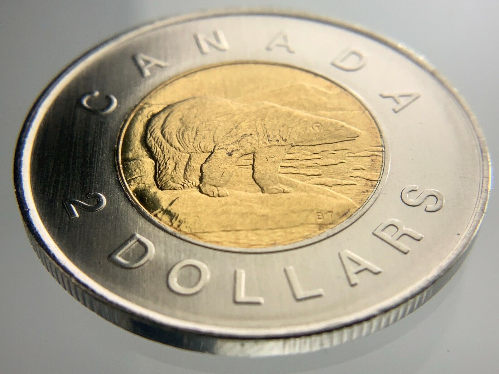 2008 Specimen Canada 2 Dollars Toonie Uncirculated Coin Y290