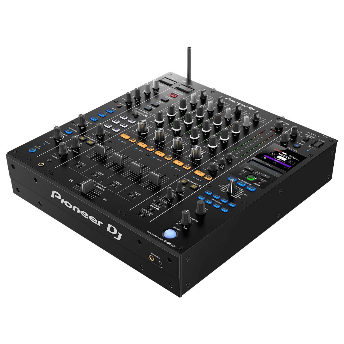 Pioneer DJ CDJ-3000 Multi Player with DJM-A9 Mixer & Black