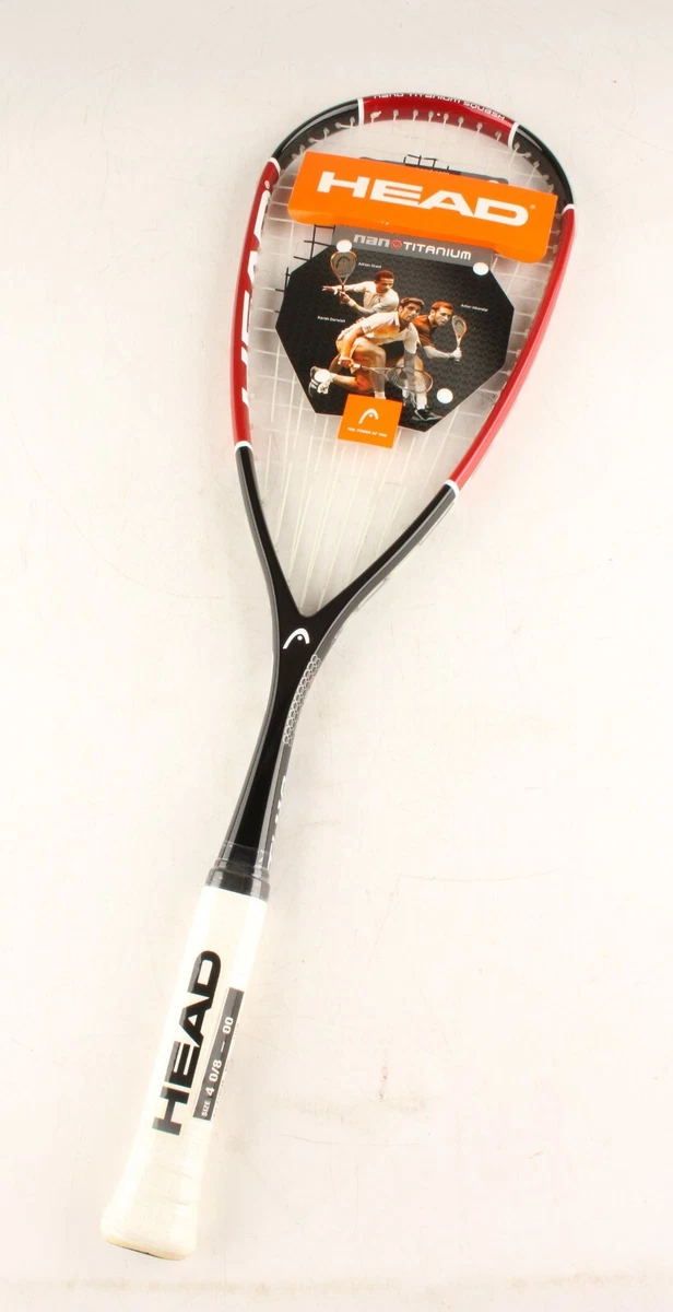 *HEAD Nano Ti 110 Squash Racquet Size 4 0/8-00