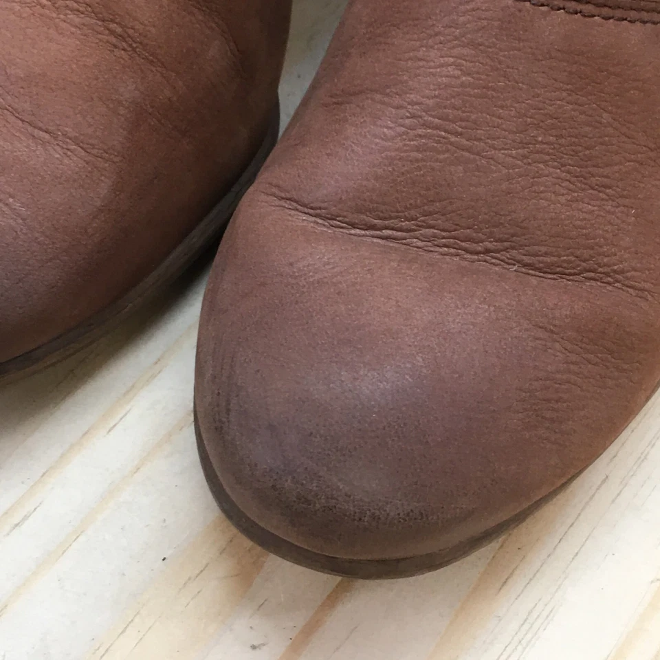 Josef Seibel ботинки женщин 40 ботинок каблуки повседневный коричневый кожаный молнии - Изображение 4 из 4