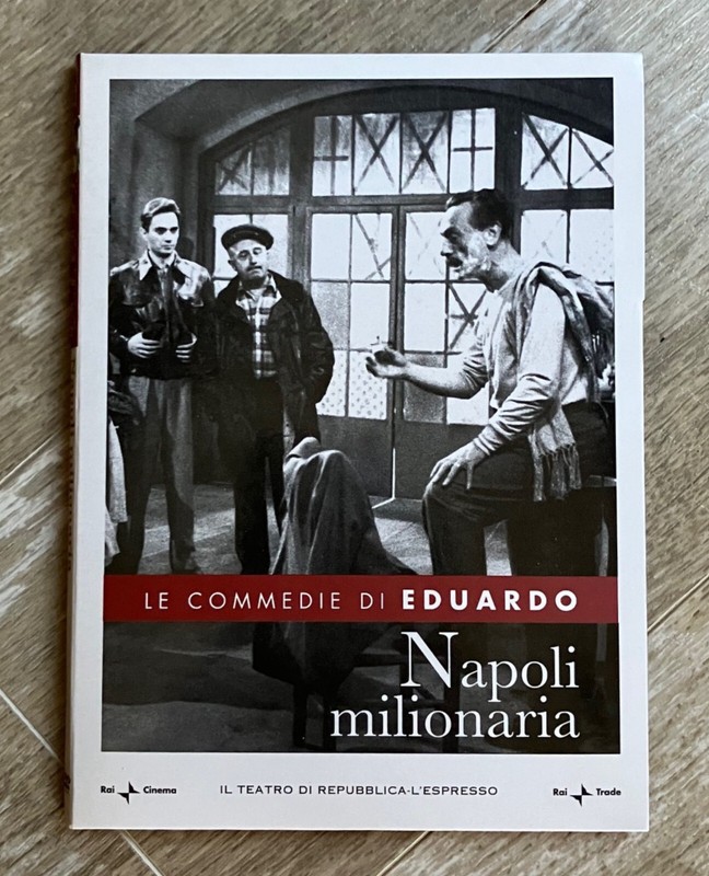 le commedie di eduardo de filippo napoli milionara dvd region 2 italian