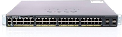 Cisco Catalyst WS-C2960X-48 48 Port 4x SFP Port Switch | 2960-X Series