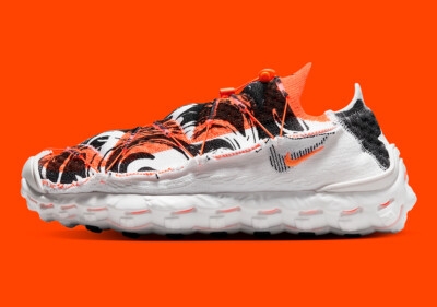 Nike ISPA Mindbody Koi Fish White Total Orange Black Nby DH7546
