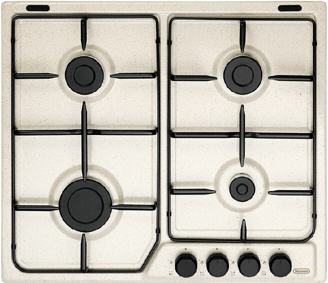 DELONGHI FFS46ASV PIANO COTTURA 4 BRUCIATORI VALVOVE SICUREZZA AVENA