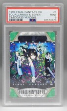 1999 Japanese CARDASS FINAL FANTASY VIII 1 Squall Rinoa Seifer POP1 Bandai RARE