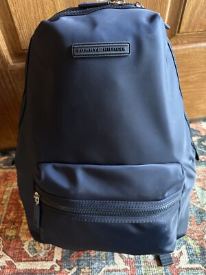Tommy Hilfiger Navy Backpack Purse NWT Prep Classics Logo Backpack | Bags | Tommy Hilfiger main image 4