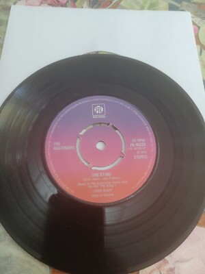 THE RAGTIMERS, THE STING / TREAT ME GENTLY VINYL 7  SINGLE